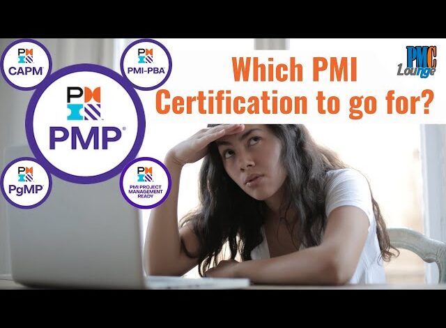 PMI PMP Certification